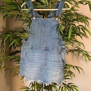 Free People Denim Overall dress 6